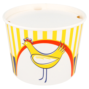 Kipcontainer met deksel