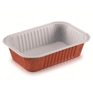 Lacquered aluminium container