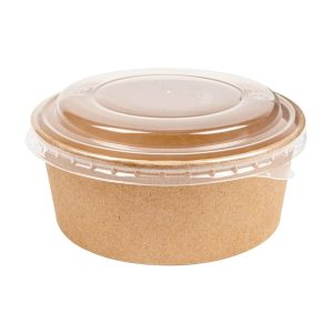 Saladekom met deksel