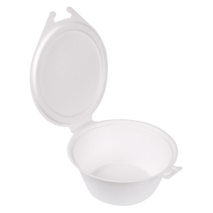 Hinged salad bowl