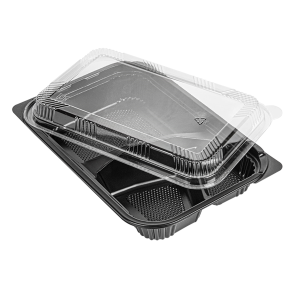 Meal tray with lid